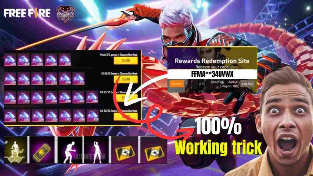 Free Fire Max Redeem Codes for 19 September 2024